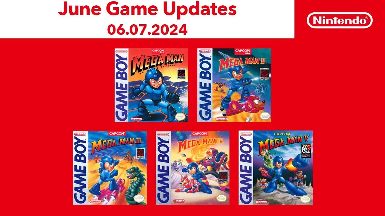Five Classic Mega Man Game Boy Titles Now Available on Nintendo Switch Online
