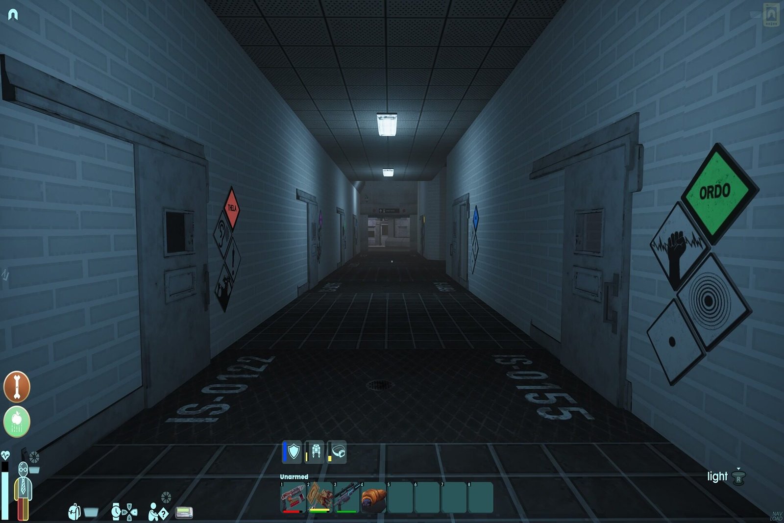 Containment Room Hallway