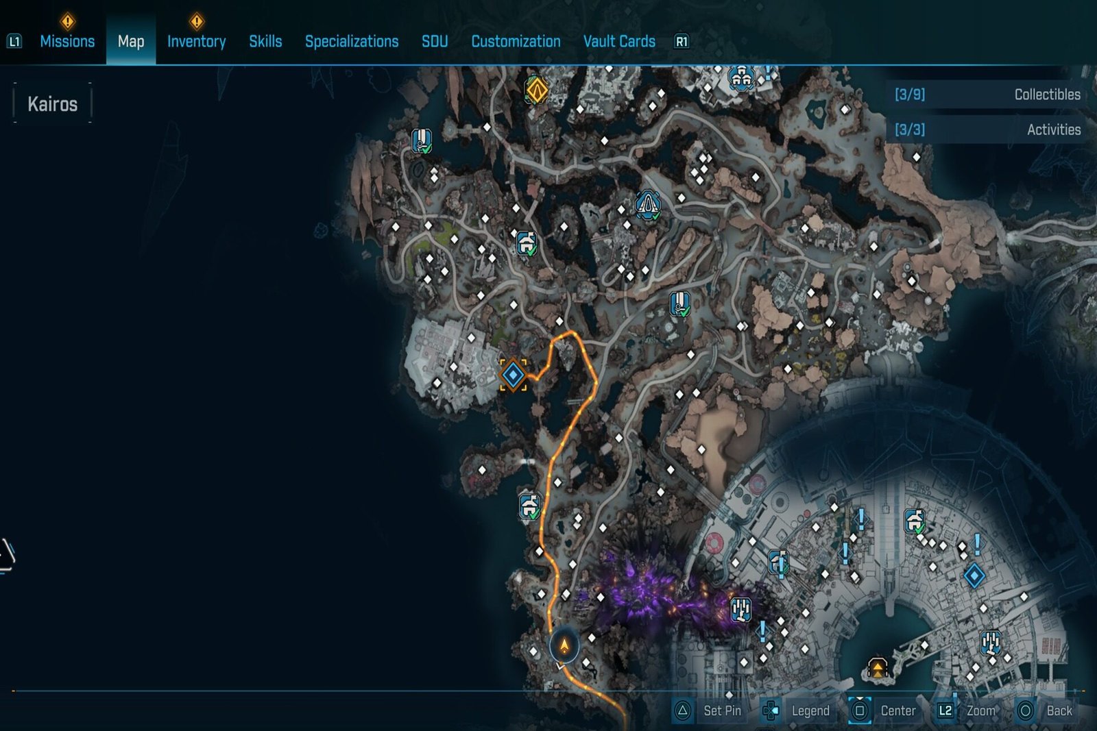 Objective To Bloomreaper Boss Area