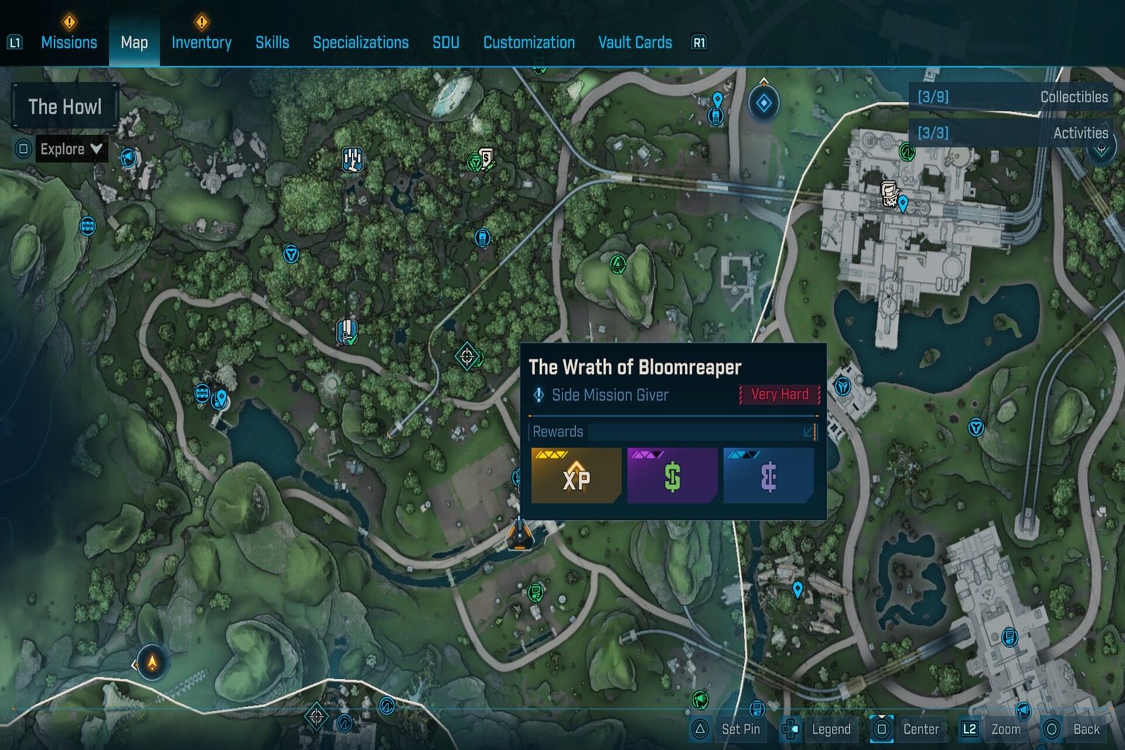 The Wrath of Bloomreaper Quest Location