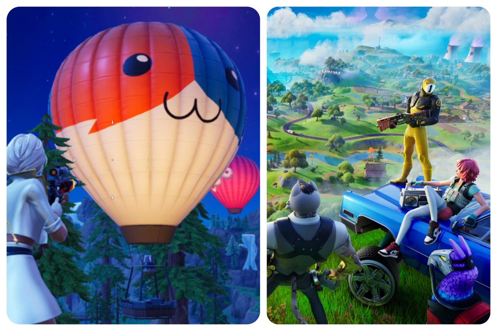 Fortnite: Hot Air Balloon Locations