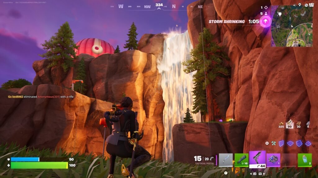 Fortnite Sunset Falls