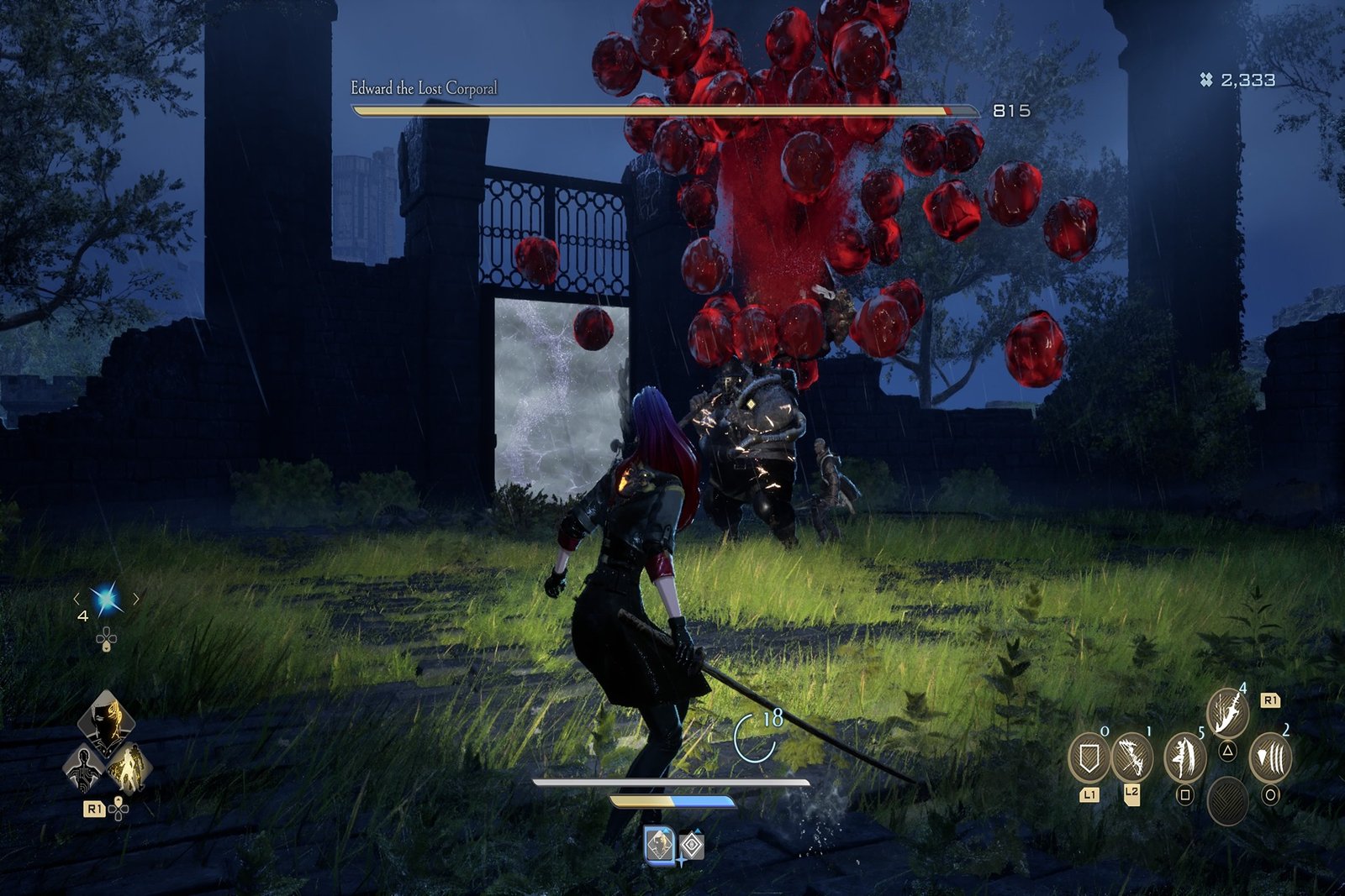 Edward the Lost Corporal AoE Attack