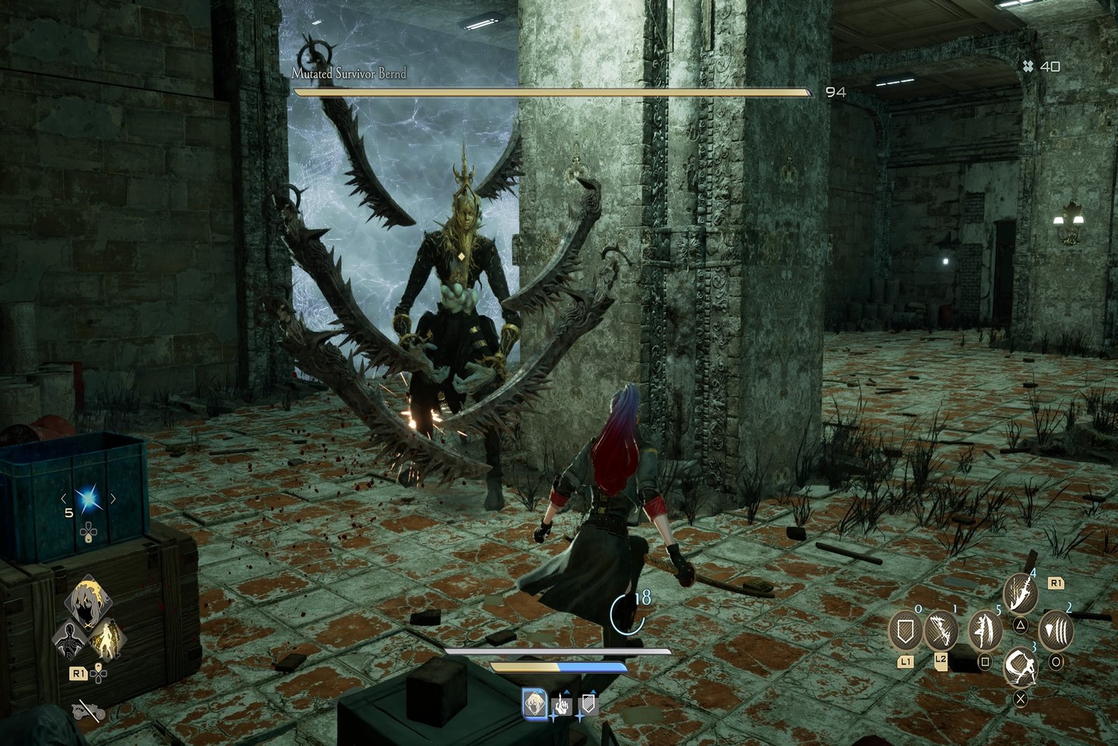 Mutated Survivor Bernd Fight