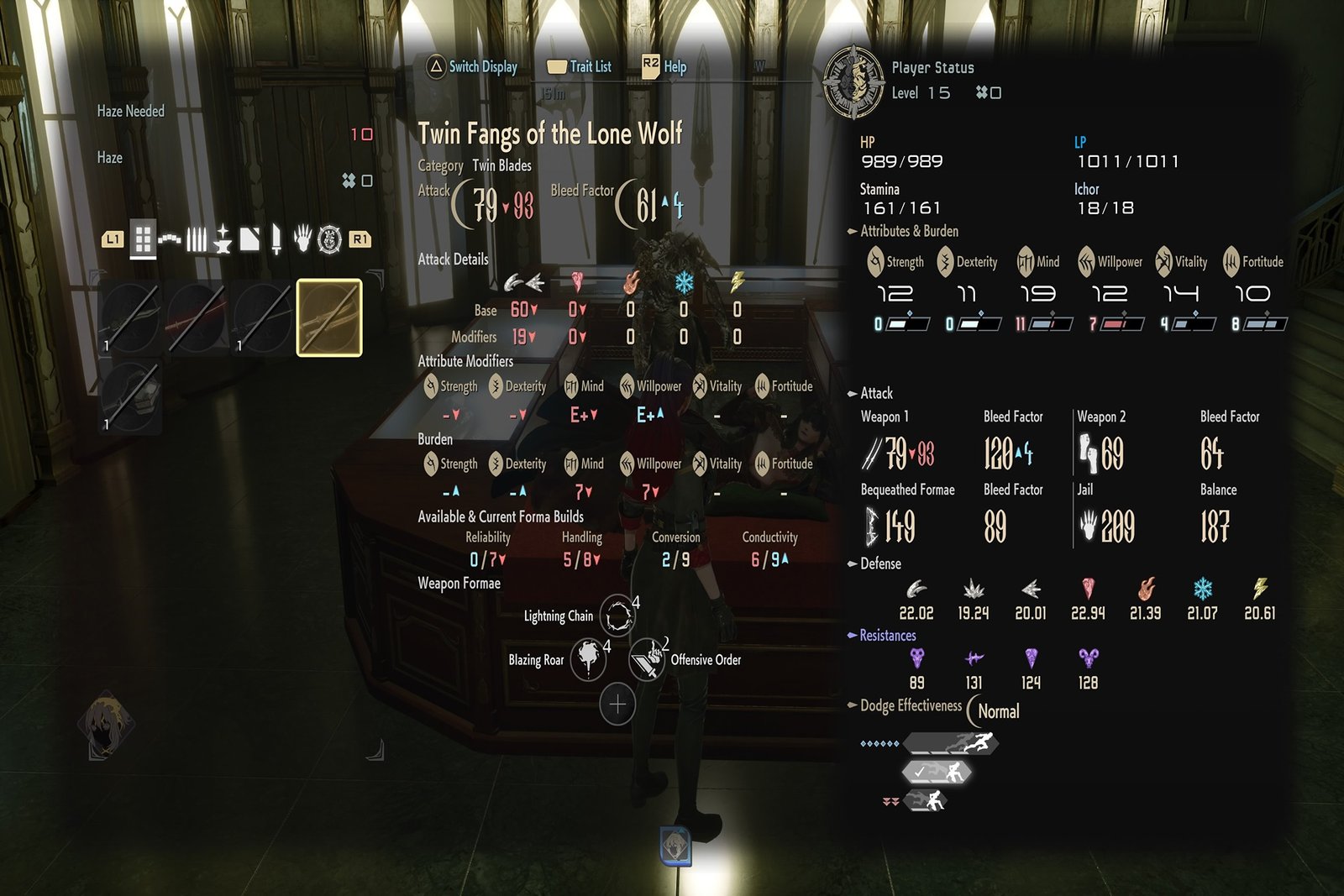 Twin Fangs of the Lone Wolf Weapon