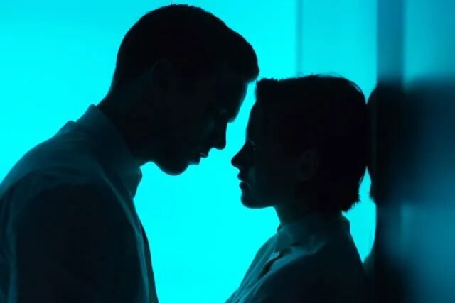 Kristen Stewart as Nia discovering forbidden emotions in the dystopian romance Equals (2015)