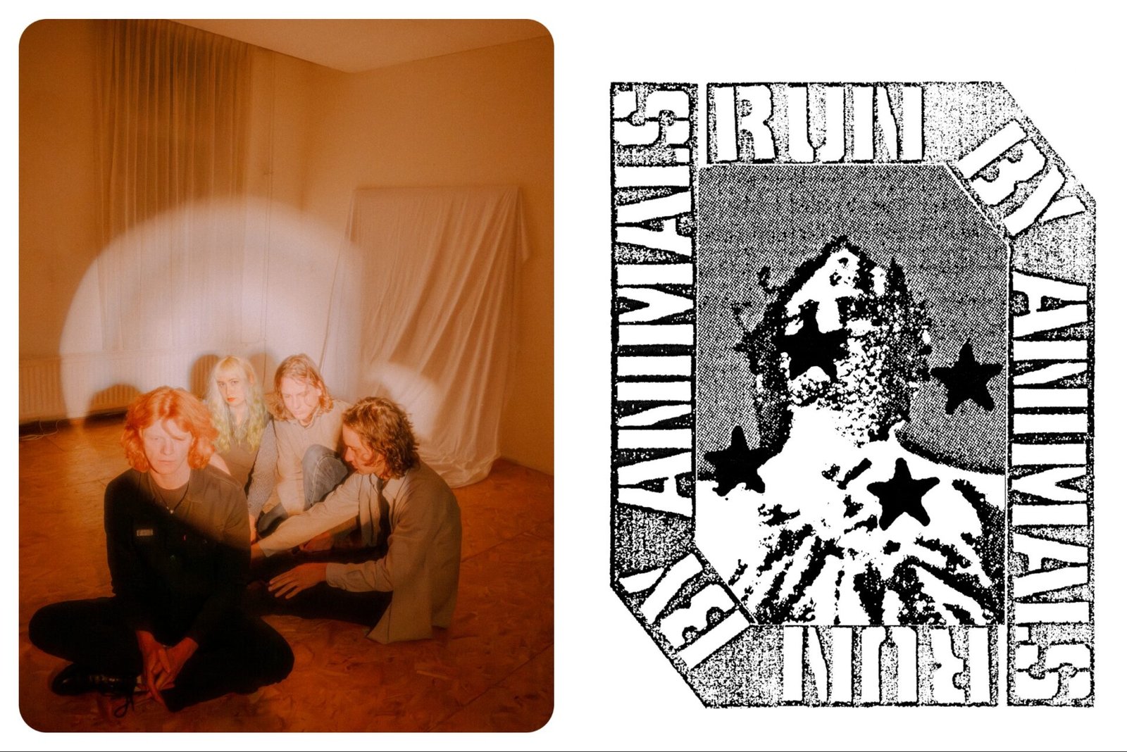 Single Review: “Run By Animals” By Real Farmer – A Grungy Wake-up Call