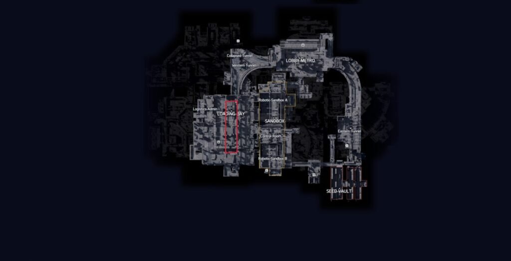 Bastion location highlighted in red.