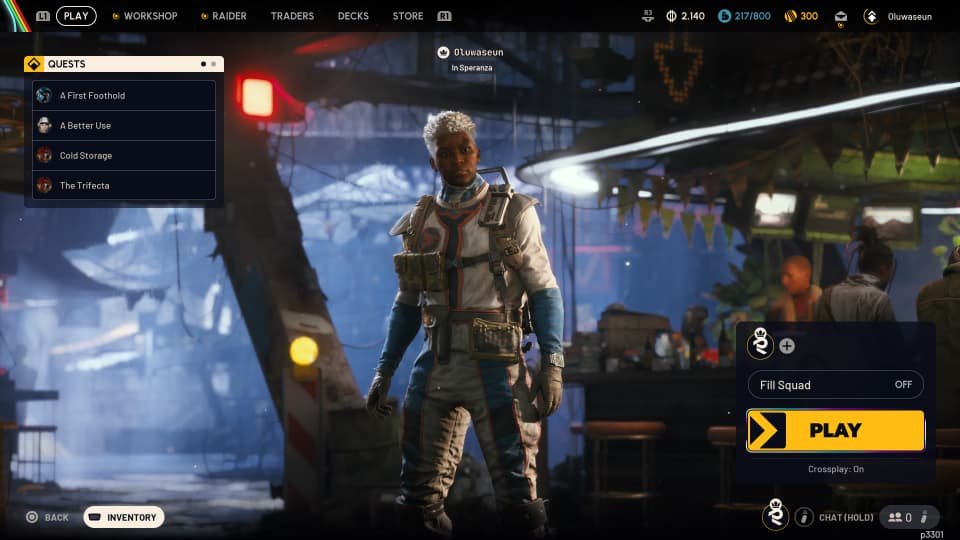 Arc Raiders lobby