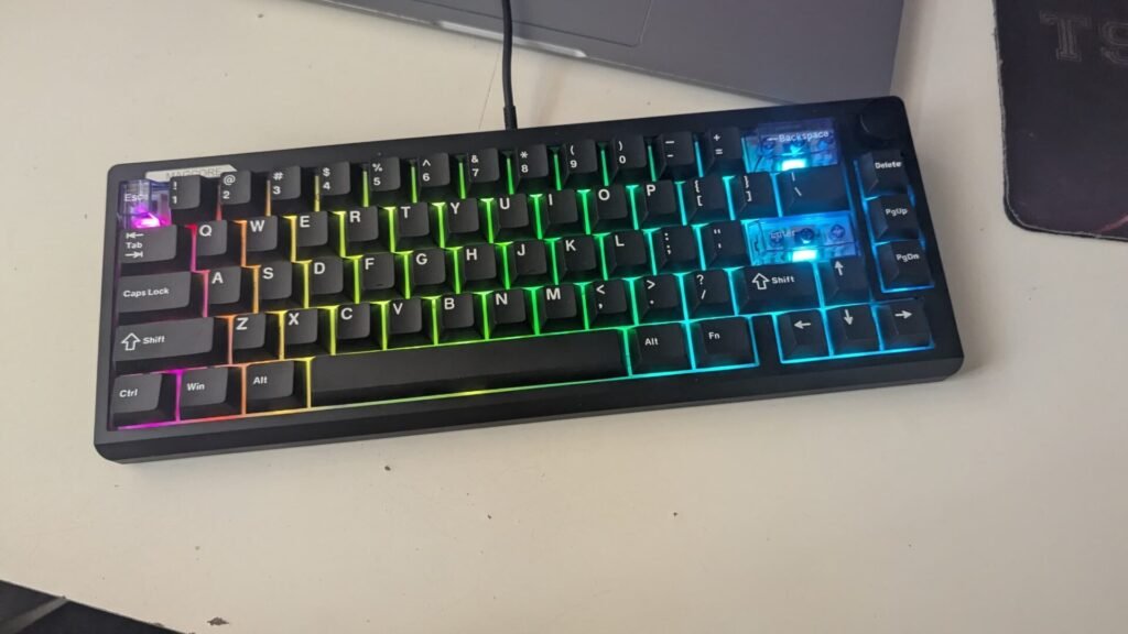 Epomaker Magcore65 Lite with RGB lighting