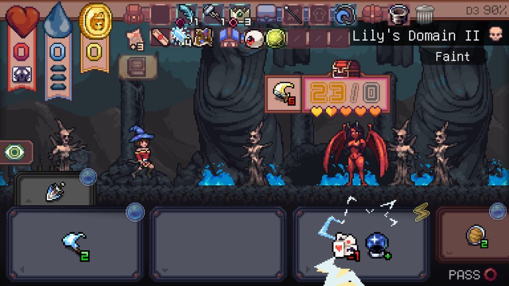 Yoyo loses a battle against Lilith in Encounter: The Lost Cards.