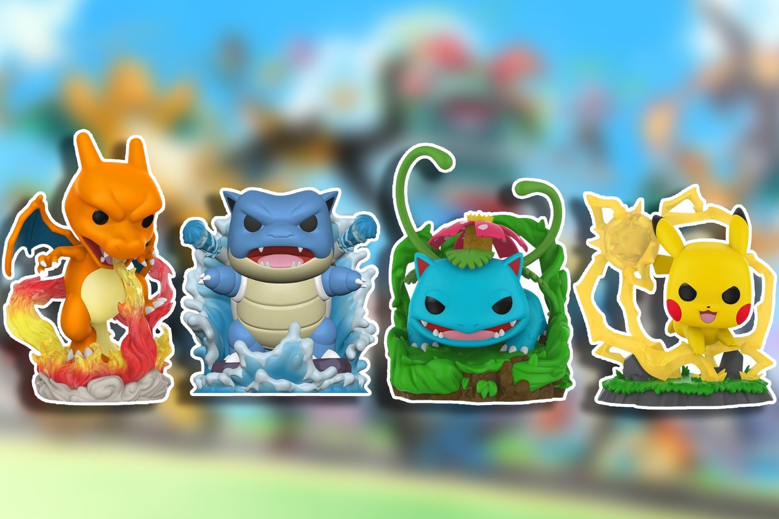 New Pokemon Funko Pops For Charizard, Blastoise, and Venusaur Have Been Revealed