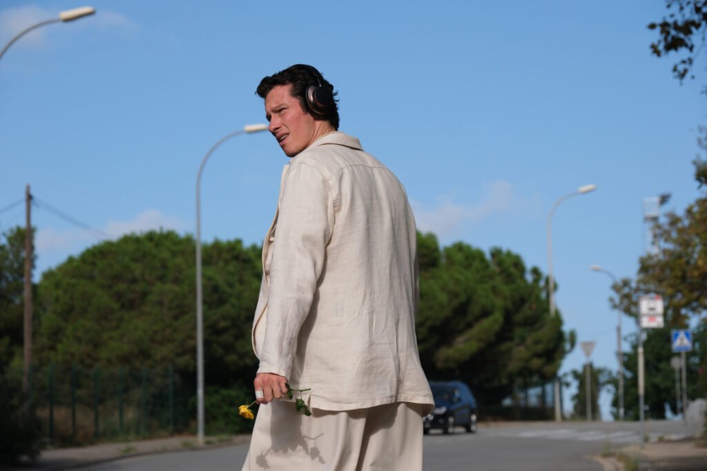 Callum Turner in Rosebush Pruning © Felix Dickinson