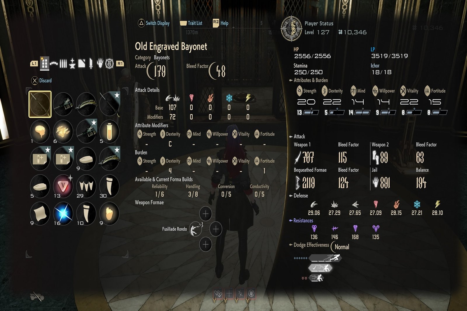 Old Engraved Bayonet Reward