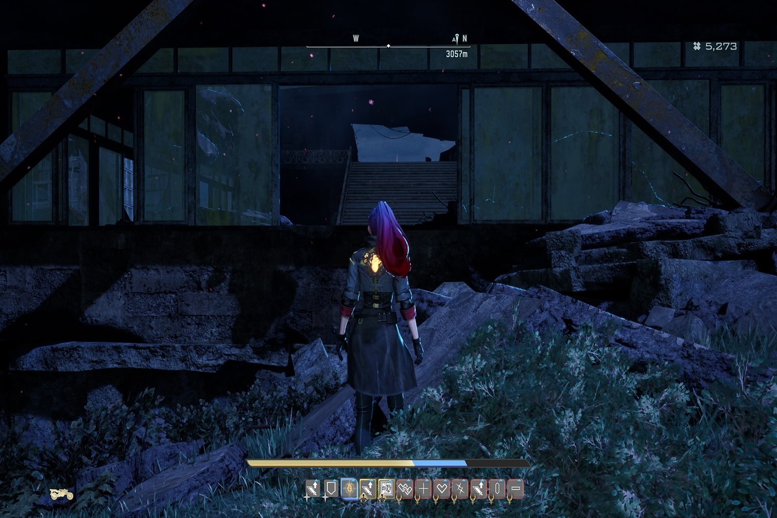 Window Leading to Stairs