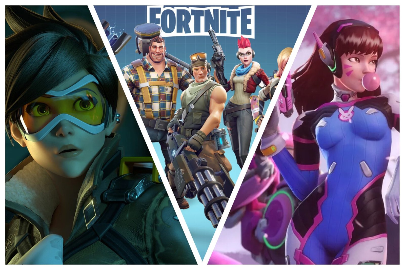 New Leaks Suggest Overwatch’s D.Va and Tracer are Arriving in Fortnite Soon