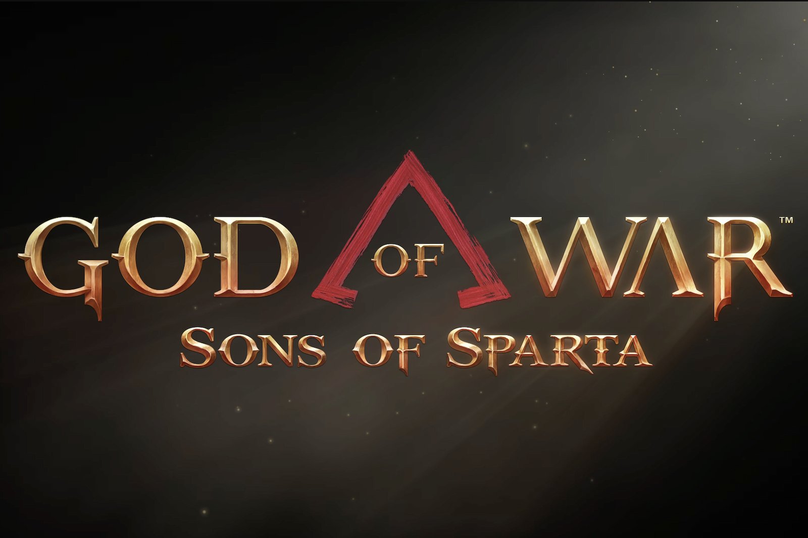 God of War sons of sparta title screen