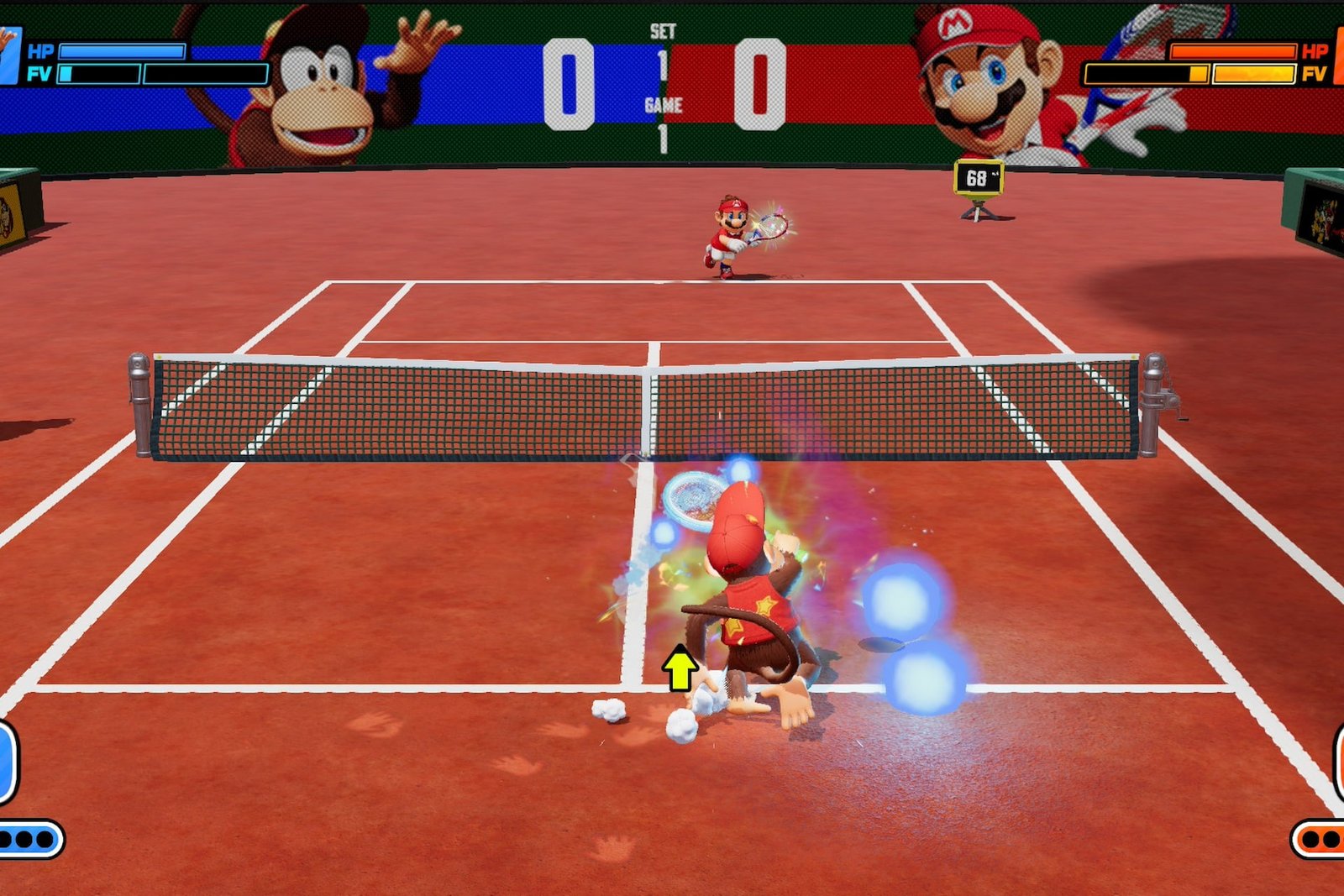 Mario Tennis Fever ice flower racket