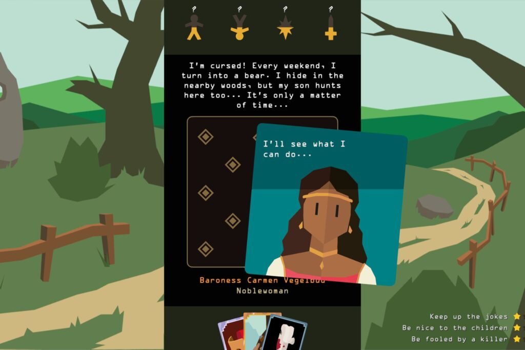 Reigns: The Witcher cursed noblewoman