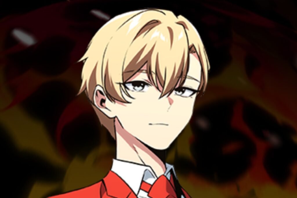 Banner Art for The Extra's Academy Survival Guide showcasing the main character Ed Rothstaylor