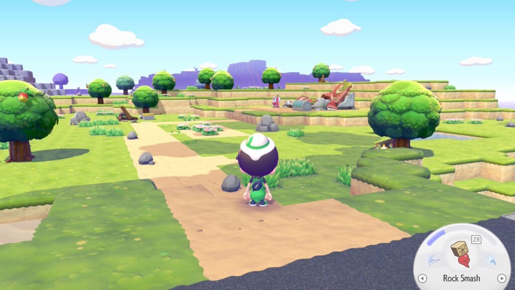 A new Pallette Town in Pokemon Pokopia.