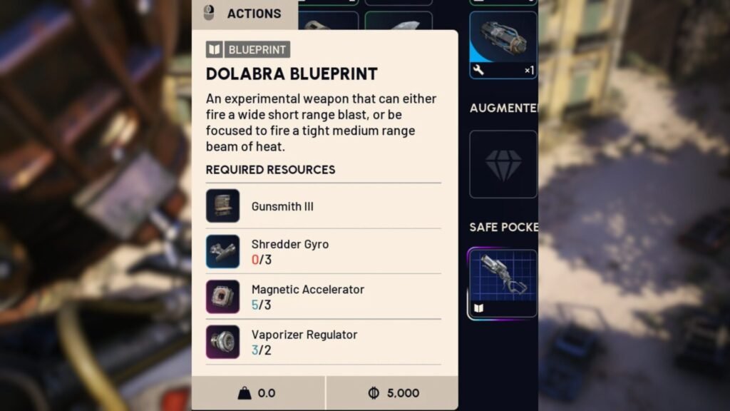 ARC Raiders Dolabra Blueprint Location Flashpoint Update