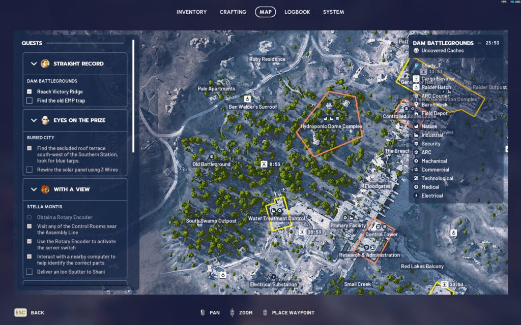 Arc Enemies in the Swamp