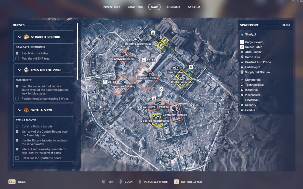 Damage Flying Arc Enemies