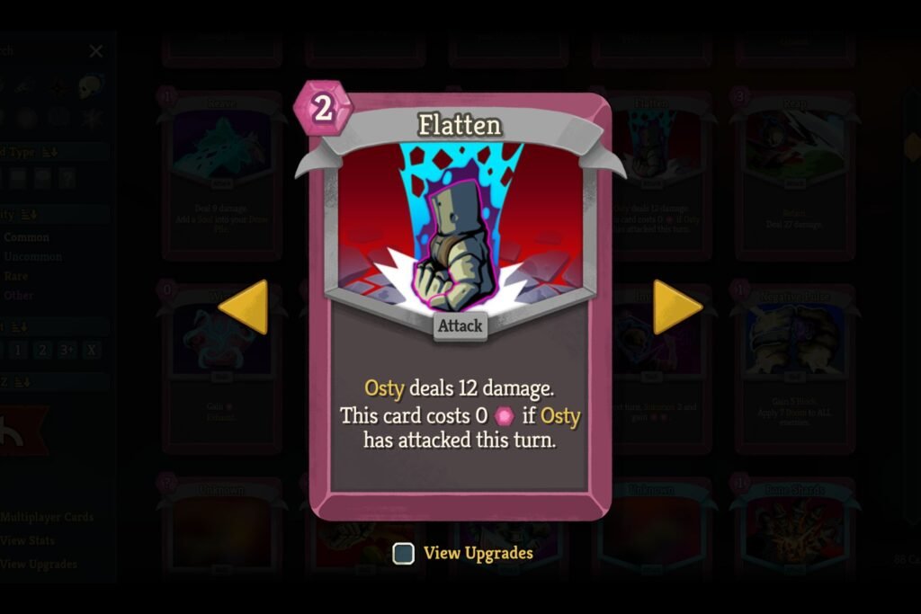 Flatten in Slay the Spire 2