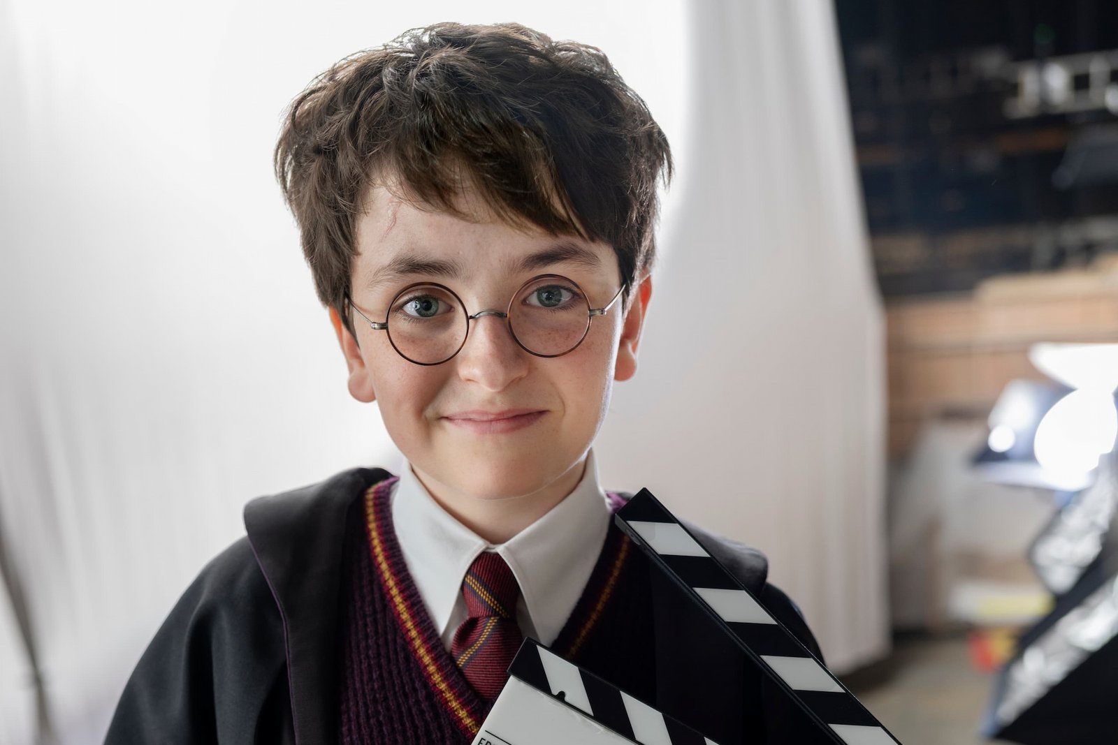 Dominick McLaughlin has harry potter in first look at the character