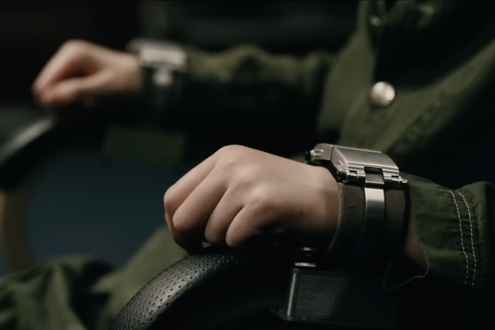 Person strapped to a chair in the spider-man brand new day trailer