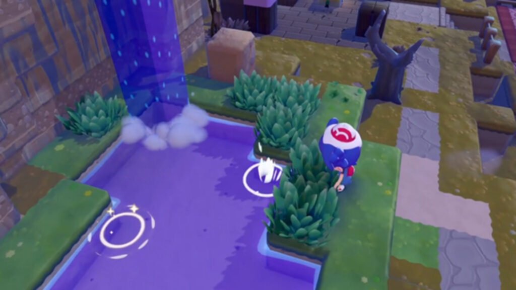 Placing Horsea Fountains