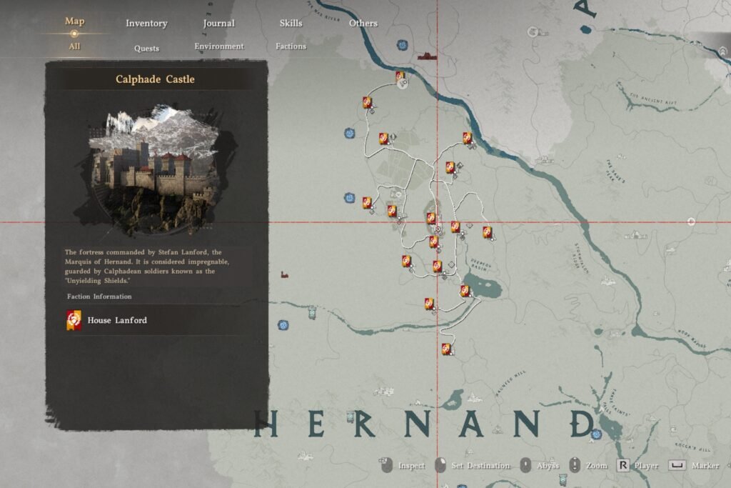 Players must start from Calphade Castle to get the Darkbringer sword early in Crimson Desert.