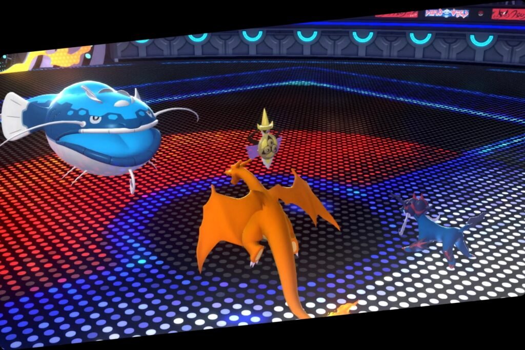 Charizard and Samurot vs Dodonzo and Aegislash in Pokemon Champions