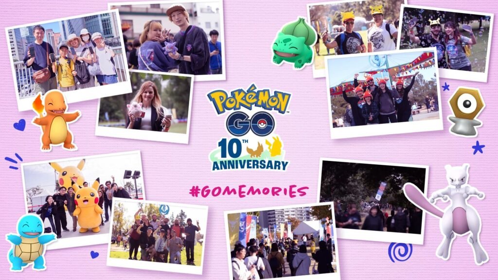 Pokemon GO Memories 10th anniversary event participation guide