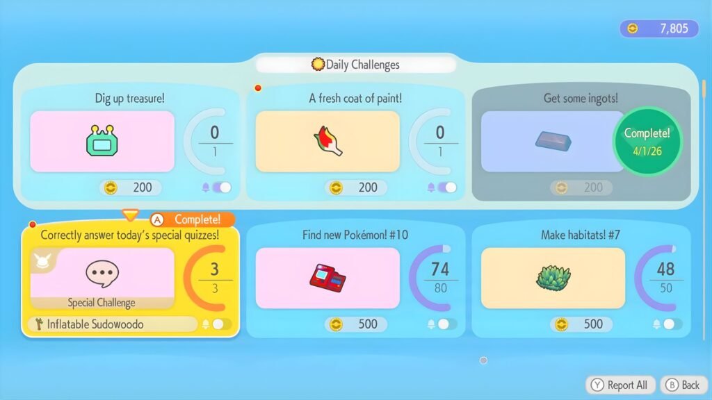 Pokemon Pokopia April Fools Day Event