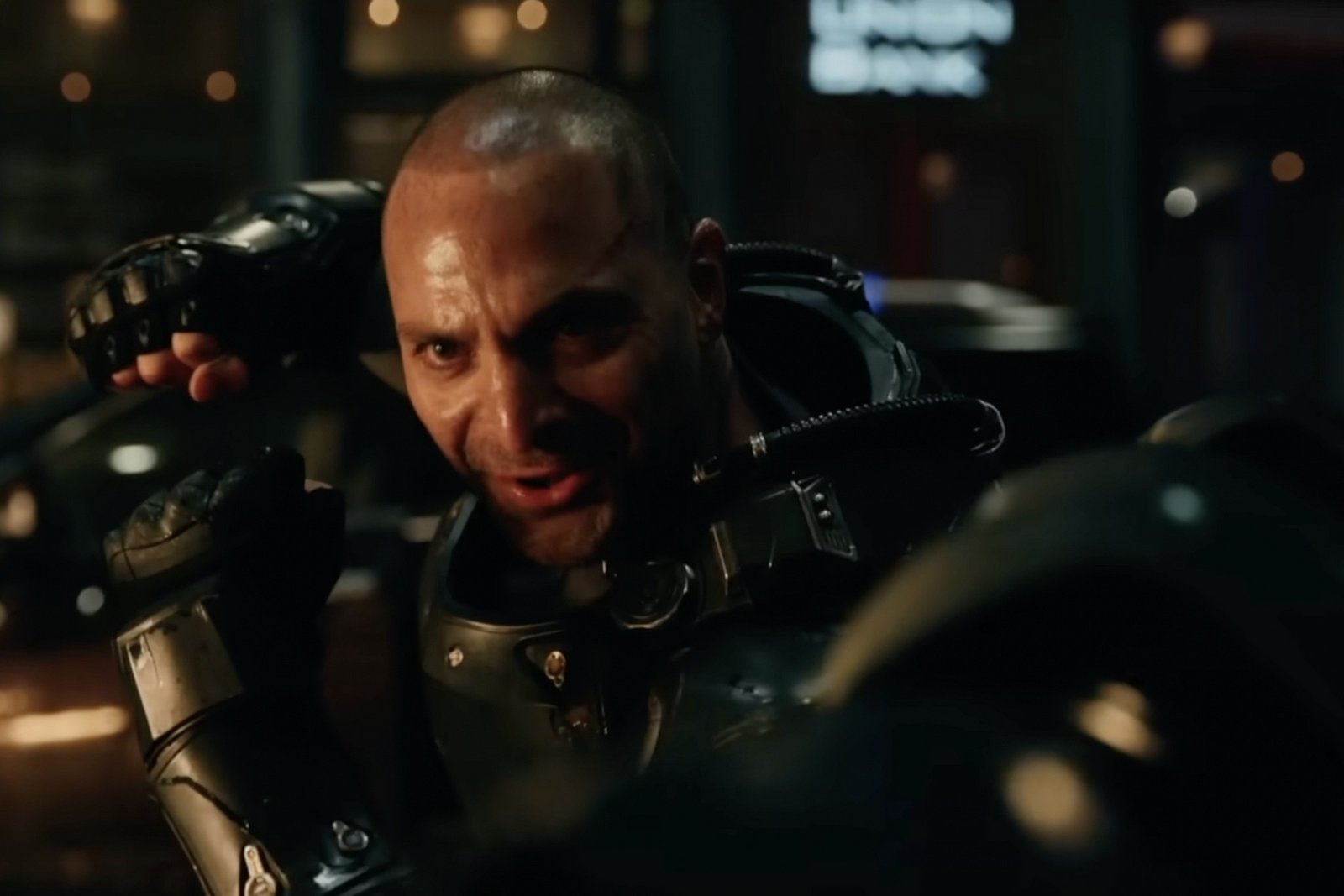 Scorpion fighting spidey in the brand new day trailer