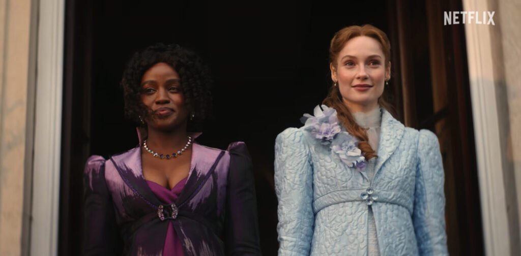 Dodd and Baduza in the official Bridgerton Season 5 teaser