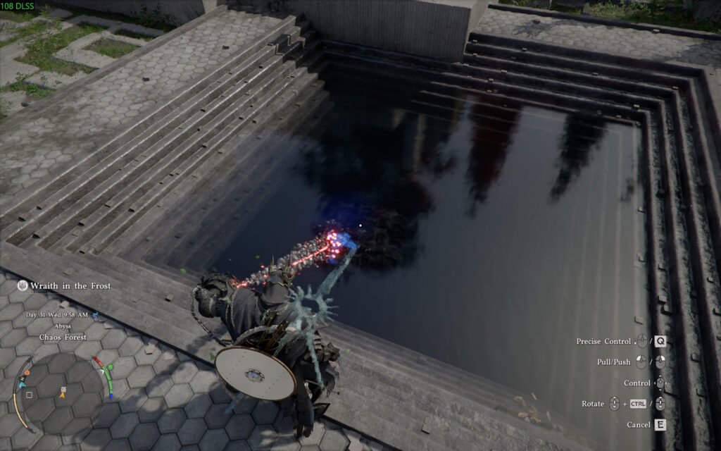 Small floating platform