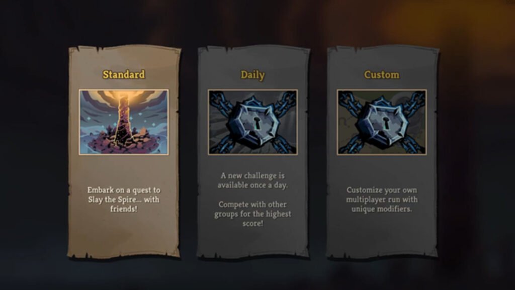 Standard, Daily, or Custom Mode