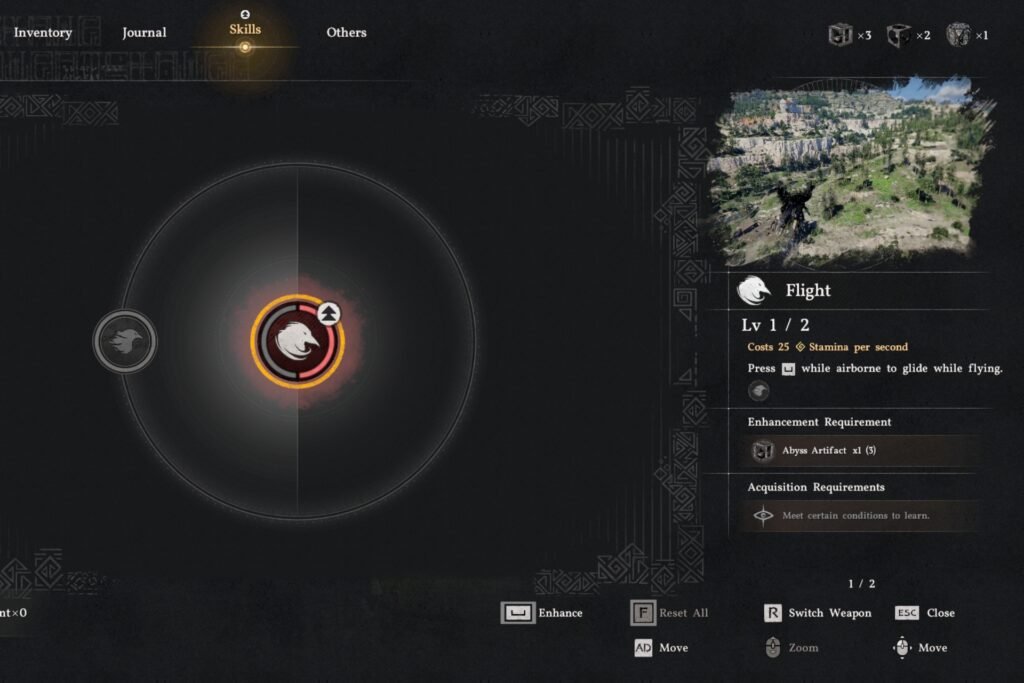 The Flight ability in Crimson Desert.