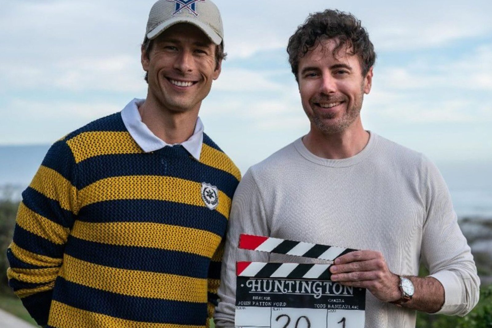 Image of Glen Powell and director John Patton Ford.