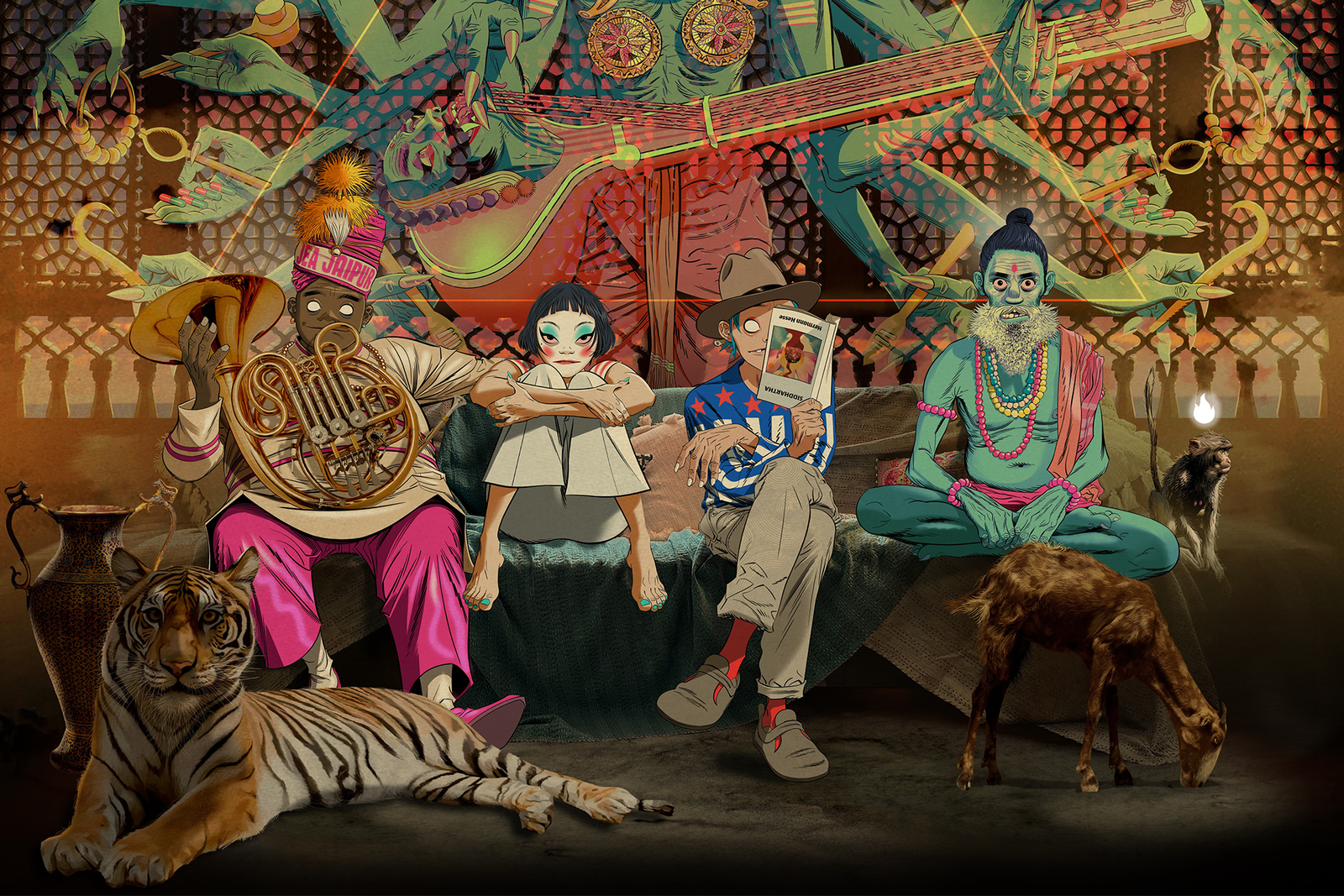 Album Review: The Mountain by Gorillaz – Navigating through the Peaks of Grief and Humanity